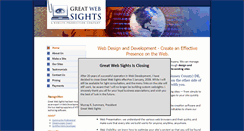 Desktop Screenshot of greatwebsights.com